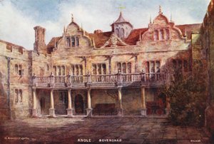 Knole House: Stone Court by Charles Essenhigh Corke