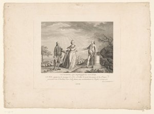 Return of Jacques Necker, 1788 by Charles Etienne Gaucher