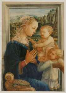 The Madonna and Child, after Lippi