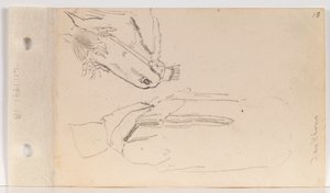 Study of a Yankton Indian and a Horse by Charles Ferdinand Wimar