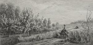 Springtime, 1857 by Charles Francois Daubigny