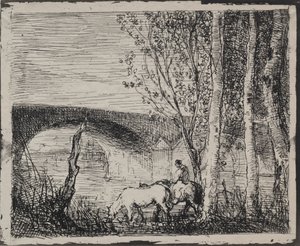 The Bridge, original impression 1862, printed in 1921