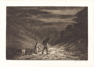 The Search for an Inn by Charles Francois Daubigny