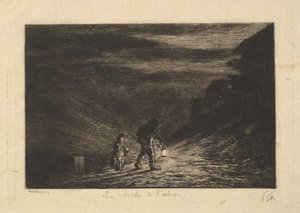 The Search for an Inn by Charles Francois Daubigny