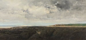 Villerville Seen from Le Ratier by Charles Francois Daubigny