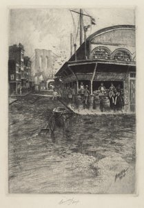 Catherine Market, 1903-1907 by Charles Frederick William Mielatz