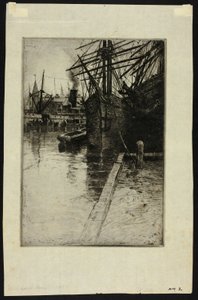 New South Ferry by Charles Frederick William Mielatz
