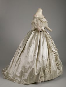 Evening dress by Charles Frederick Worth