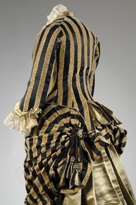 Evening Dress, c.1884 (partial view) by Charles Frederick Worth