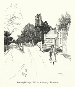 Boroughbridge, Isle of Athelney, Taunton by Charles George Harper