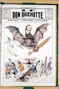 Cover of Le Don Quixote, Satirical in Colors by Charles Gilbert Martin