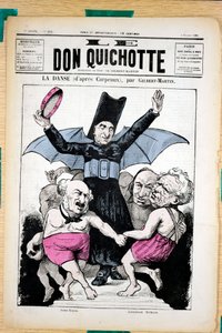 Cover of Le Don Quixote, number 294, Satirical in Colors by Charles Gilbert Martin