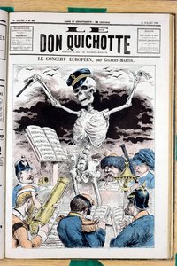 Cover of Le Don Quixote, number 422, Satirical in Colours