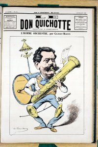 Cover of Le Don Quixote, number 474, Satirical in Colours