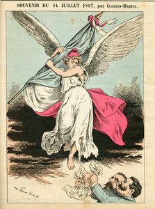 Cover of Le Don Quixote, number 682, Satirical in Colors by Charles Gilbert Martin
