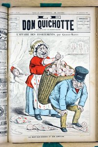 Cover of Le Don Quixote, number 908, Satirical in colors by Charles Gilbert Martin