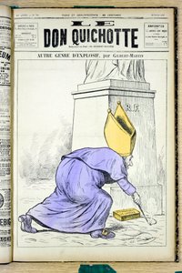 Cover of Le Don Quixote, number 925, Satirical in colors by Charles Gilbert Martin