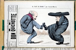 Cover of Le Don Quixote, number 287, Satirical in Colors