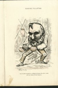 Illustration by Charles Gilbert-Martin (1839-1905) in Contemporary Grimaces
