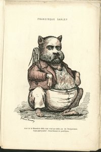 Illustration in Contemporary Grimaces by Charles Gilbert Martin