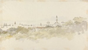Genoa - A Seascape with Shipping