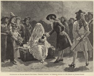 Illustration to Dorothy Forster by Walter Besant by Charles Green