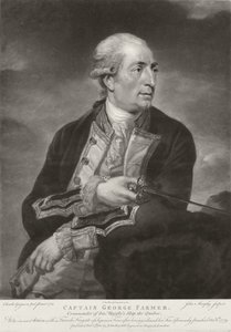 Portrait of George Farmer, Captain of HMS 