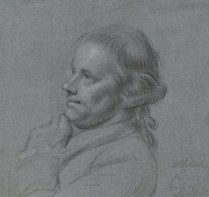 Portrait Study of John Inigo Richards, R.A. by Charles Grignion