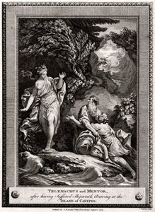 Telemachus and Mentor, After Having Suffered a Shipwreck, Arrive at the Island of Calypso
