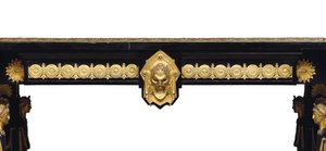 Napoleon III table, designed by Jean Brandely, marquetry by E. Varlot, Paris, c.1850-75 by Charles Guillaume Diehl