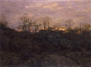 Edge of the Forest, Twilight by Charles H. Davis