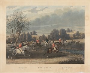Fox-Hunting: Fox Chase by Charles Hunt