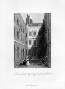 House Occupied by the Royal Society, Crane Court, Fleet Street