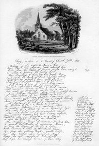 Stoke Poges Church, Buckinghamshire by Charles J. Smith