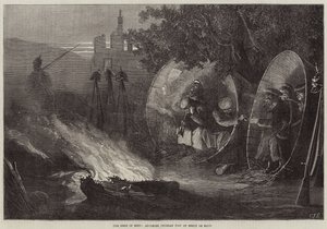 The Siege of Metz, Advanced Prussian Post at Mercy le Haut by Charles J. Staniland