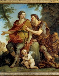 History of Telemaque: Telemaque listens to the advice of Mentor
