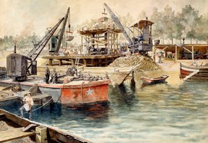 Building the Paris Metro by Charles Jouas