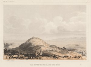 Plain Between Kah Wee Ya and Kings Rivers, Litho by A. Hoen & Co.