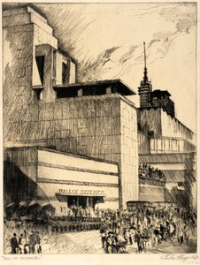Hall of Science, Chicago Fair by Charles L. Morgan