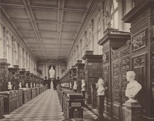 Trinity College, Cambridge, the Library by Charles Latham