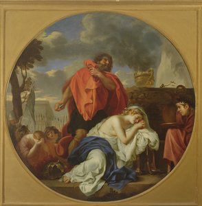 Jephthah About to Sacrifice His Daughter