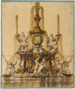 Proposal for a Fountain at Versailles by Charles Le Brun
