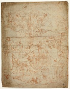 Stoning of Saint Stephen by Charles Le Brun
