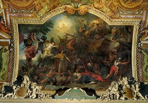 The Franche-Comté Conquered for the Second Time by Charles Le Brun