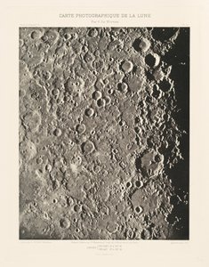 Photographic Chart of the Moon, plate III, April 27