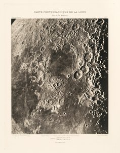 Photographic Chart of the Moon, plate II, March 15