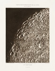 Photographic Chart of the Moon, plate V.A, August 13