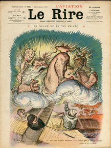Cover of The Laughter, Satirical in Colours by Charles Leandre