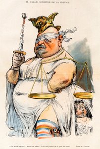 Ernest Valle - Minister of Justice in 1902
