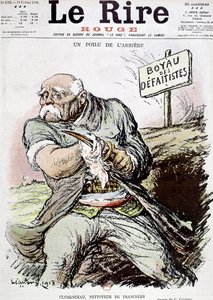Georges Clemenceau as the Cleaner of the Trenches